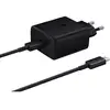 Image de Chargeur de charge ultra rapide Samsung USB-C 45W noir