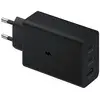 Image de Samsung EP-T6530NBE Chargeur Mural 2x USB-C/1x USB 65W Noir