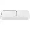 Image de Chargeur sans fil ultra rapide Samsung Duo Chargeur sans fil ultra rapide 15 W Max. USB-C Blanc