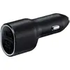 Image de Samsung EP-L4020NBGEU Chargeur de voiture USB-A/USB-C 40W Noir