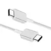 Image de Samsung EP-DX310JW Câble USB-C vers USB-C 60W Charge et Synchronisation 1,8m Blanc