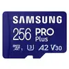 Image de Carte MicroSDXC Samsung MB-MD256S 256GB UHS-I V30 A2 Bleue Haute Vitesse