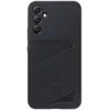 Image de Étui avec fente pour carte Samsung, étui noir avec porte-cartes pour Galaxy A34 5G