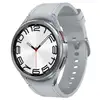 Image de Samsung Galaxy Watch6 Classic Bluetooth NFC 47mm AMOLED Acier Gris Taille Unique IP68 Pulsomètre Tensiomètre SOS