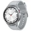 Image de Samsung Galaxy Watch6 Classic 4G GPS 47mm Super AMOLED Argent M Étanche IP68 SpO2 Pulsomètre