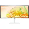 Image de Écran PC Samsung ViewFinity S6 LS34C650TAUXEN 34" LED VA UltraWide QHD 100 Hz FreeSync incurvé USB-C