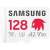 Image de Carte mémoire Samsung MB-MD128S 128GB MicroSDXC UHS-I Classe 10 U3 V30 A2 SD Adapter