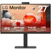 Image de Écran LG 27  FHD 100 Hz IPS Webcam Haut-parleurs USB-C RJ45 Ergonomie Pro