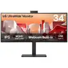 Image de Écran LG 34BA85QE-B 34" Wide Quad HD 3440 x 1440 LCD Courbe Noir