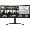 Image de LG 34WR55QK-B Écran incurvé LED 34" VA UltraWide QHD 100 Hz USB-C