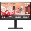 Image de Moniteur LG 27" 2560x1440 100Hz IPS LED avec USB-Hub et Haut-parleurs