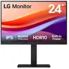 Image de Écran PC LG 24BA55W-B 24" WUXGA IPS HDR10 5 ms Haut-parleurs USB3.2