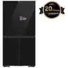 Image de Réfrigérateur Américain Samsung RM90F67CECEF Total No Frost 185 cm 654 L E Noir WiFi IA