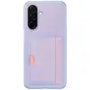 Image de Étui porte-cartes bleu Samsung pour Galaxy A26 5G