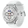 Image de Samsung Galaxy Watch8 Classic Bluetooth GPS NFC 46mm Super AMOLED Argent Blanc M IP68 Pulsomètre