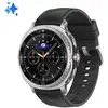 Image de Samsung Galaxy Watch 8 Classic Bluetooth GPS NFC 46mm Super AMOLED Argent Noir M IP68 Pulsomètre SpO2