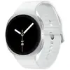 Image de Samsung Galaxy Watch 8 Bluetooth GPS 44mm Argent Bracelet Blanc M Cardio IP68