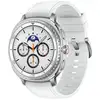 Image de Samsung Galaxy Watch8 Classic 4G LTE GPS 46mm Super AMOLED Blanc Étanche IP68 5ATM