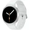 Image de Samsung Galaxy Watch 8 4G GPS NFC 40mm Super AMOLED Argent-Blanc M IP68 Cardio Sommeil Antiox