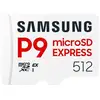 Image de Carte microSD Samsung P9 Express MB-MK512T 512GB 800MB/s U3 V30 A1 Blanc
