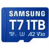 Image de Carte MicroSD Samsung T7 1 To UHS-I 170 Mo/s Class 3 U3 V30 Bleu