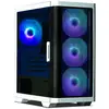 Image de Zalman M4 Mini Tour ARGB Verre Trempé USB 3.0 Blanc