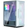 Image de Boîtier Zalman I3 NEO WHITE Blanc Midi Tower Fenêtre Verre Trempé RGB