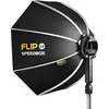 Image de Boîte à lumière SMDV Speedbox Flip24G avec adaptateur S et diffuseur