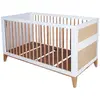 Image de Lit évolutif en rotin Théo Bébé Nami 70x140 124,2x65x78 cm