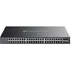 Image de Commutateur TP-Link 48 ports Gigabit, 4 SFP, PoE+, L2/L2+, 230 W, rack 1U