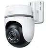 Image de Caméra de surveillance TP-Link Tapo TC42 2K Vision Nocturne Intérieur et Extérieur Détection IA Contrôle Vocal Audio Bidirectionnel
