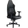 Image de Chaise de jeu noire à siège rembourré Razer Iskur V2