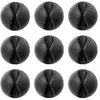 Image de Bluelounge CableDrop Mini Pack 9 Organisateurs de Câbles Noirs