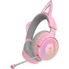 Image de Casque Razer sans fil HyperSpeed Wireless et Bluetooth avec oreilles de chat RGB, micro et THX Spatial Audio Quartz