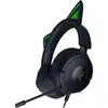 Image de Casque Razer filaire avec oreilles de chat, microphone cardioïde, 40 mm, noir