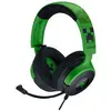 Image de Casque de jeu USB vert Razer Kraken V4 X Minecraft Edition
