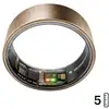 Image de Anillo intelligent Ultrahuman Ring AIR Taille 5 Bluetooth 5.0 IPX7 6 jours Android iOS Or rose