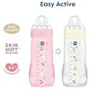 Image de Biberon MAM Easy Active 330ml Tétine Ultra Douce Etape 2 Berry Pearl 2-Pack