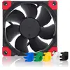 Image de Ventilateur supplémentaire personnalisable ultra-silencieux Noctua NF-A8 PWM Chromax.black.swap 80 mm 2 200 tr/min