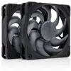 Image de Refrigeration Air Noctua 120mm NF-A12x25 G2 PWM chromax.black double pack
