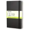 Image de Moleskine QP062 Carnet A5 240 feuilles lisse noir
