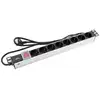 Image de Multiprise Monolyth 3050001 8 prises Schuko avec interrupteur et protection