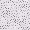 Image de Tissu coton double gaze imprimé brindilles vendu par 50 cm(...) - Ecru