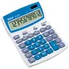 Image de Ibico 212X - Calculatrice de bureau - 12 chiffres - panneau solaire, pile - bleu, gris clair