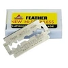 Image de Paquet 10 lames rasoir feather new hi-stainless
