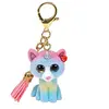 Image de Porte clés Mini Boo's Heather le chat licorne
