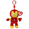 Image de Peluche Marvel Beanie Babies Soft Porte-clés Iron Man