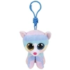 Image de Porte-clés en peluche Beanie Boo's Clip Heather Le chat Licorne
