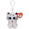 Image de Porte-clés en peluche Beanie Boo's Clip Tundra Le tigre 7 cm