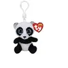 Image de Porte-clés en peluche Beanie Boo's Clip Le panda 7 cm